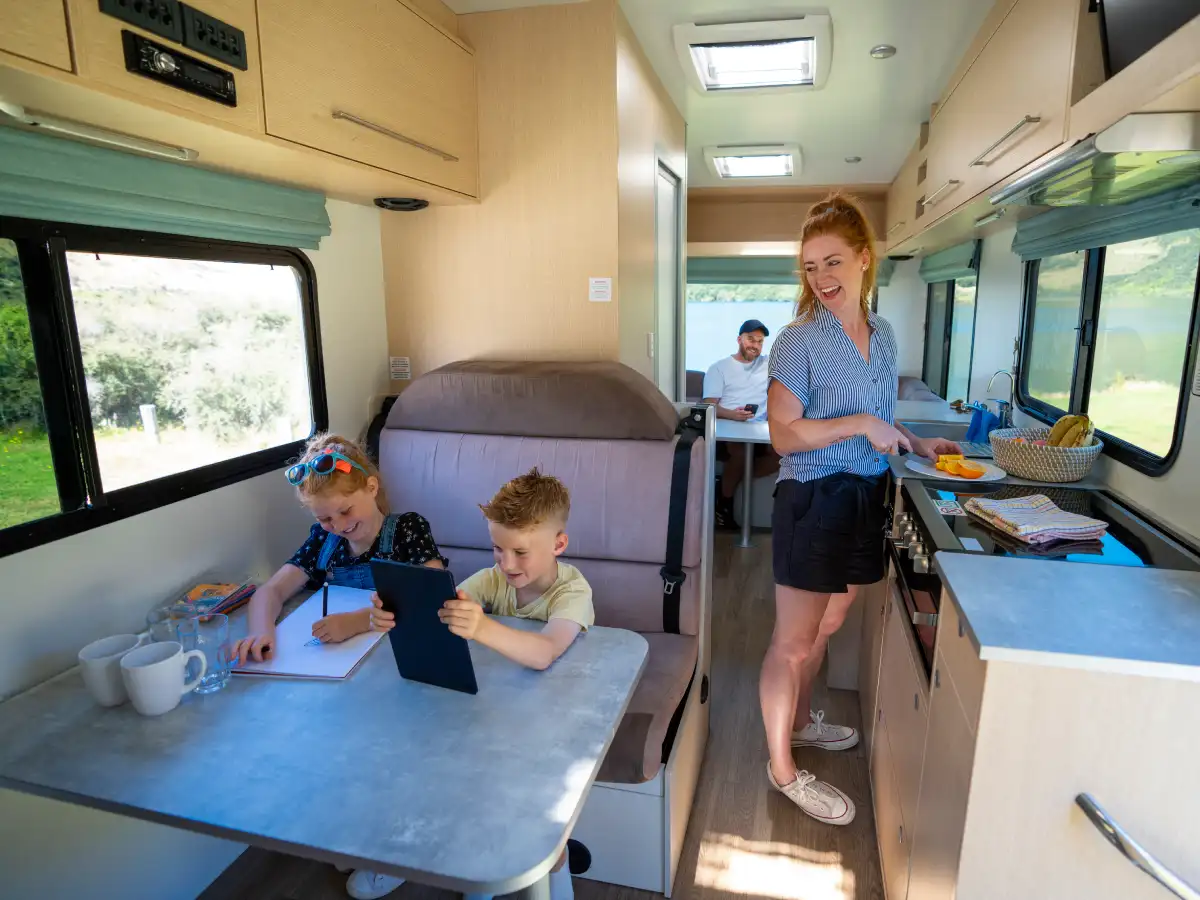 Apollo Euro Camper New Zealand - Living Space
