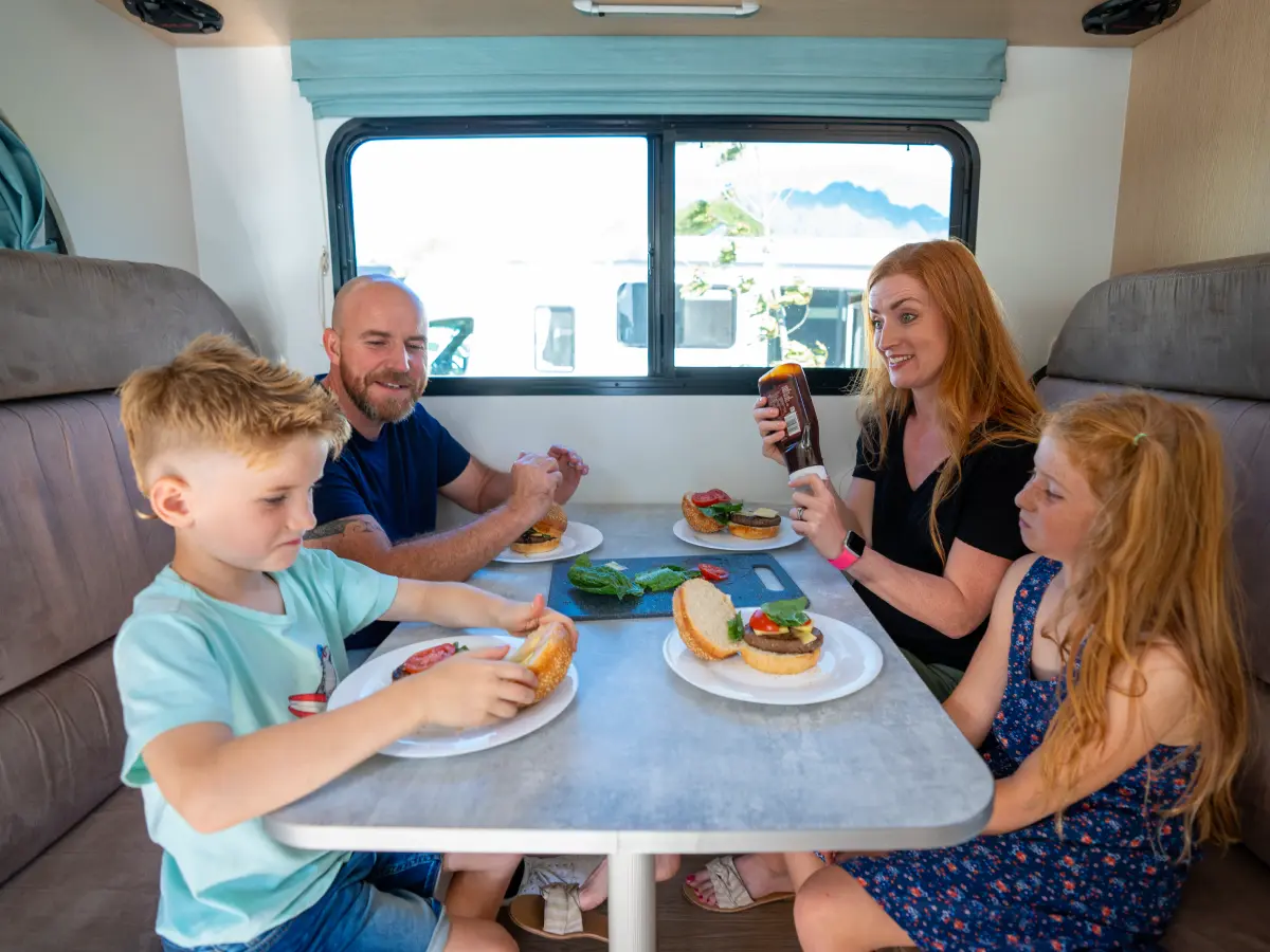 Apollo Euro Camper New Zealand - Middle Dinette