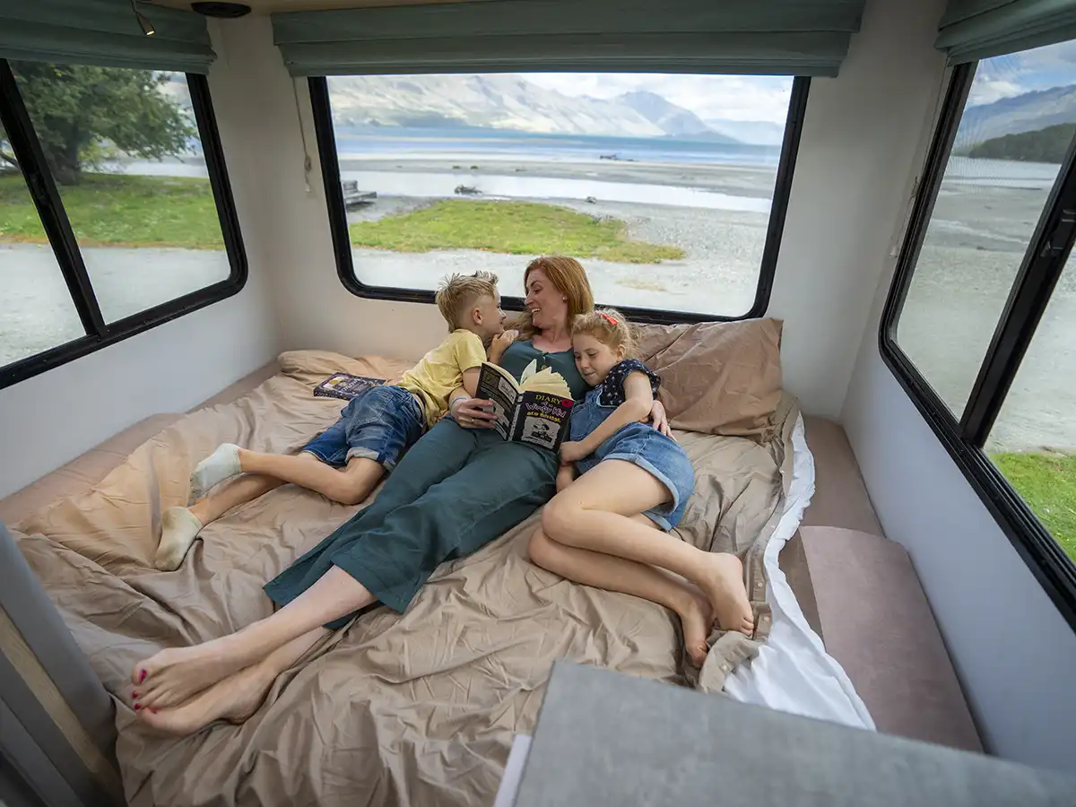 Euro Deluxe New Zealand - Rear Bed