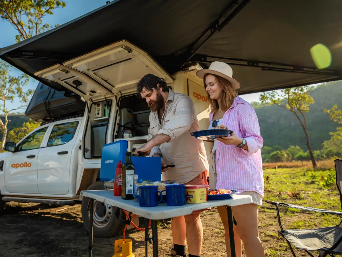4WD Overland Camper - Awning