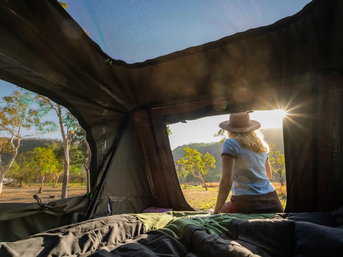 4WD Overland Camper - Tent Interior