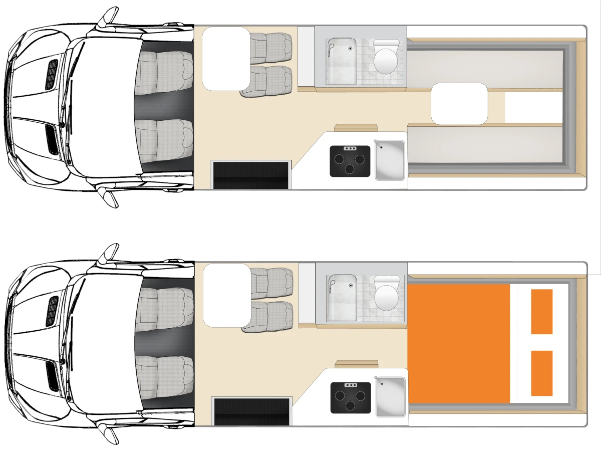 Apollo Euro Tourer -   floorplan view