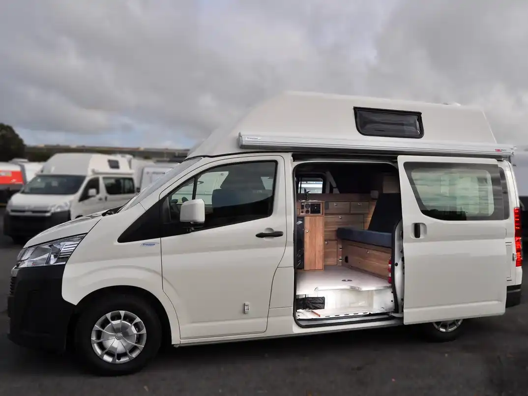 AR 4 Berth Campervan - Side View
