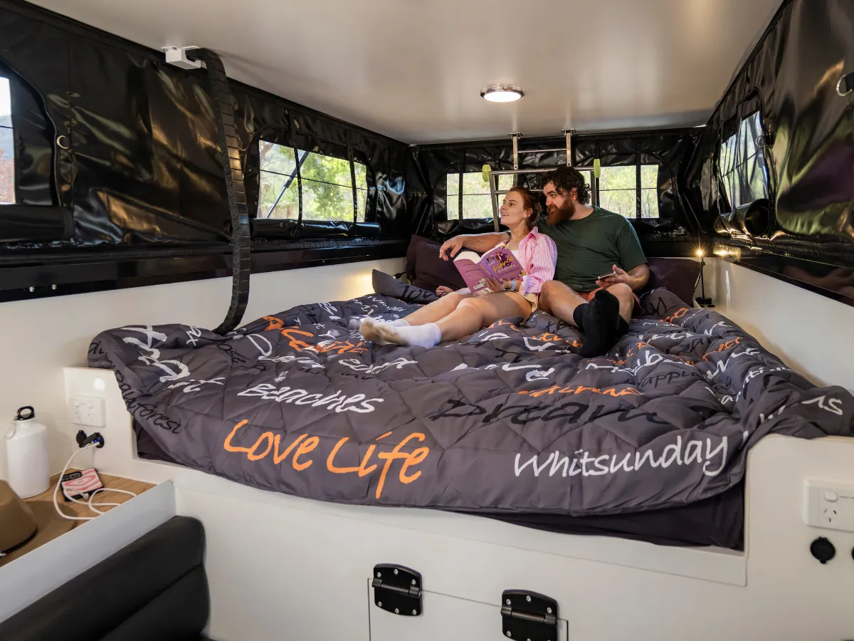 4WD Maverick Camper Bed