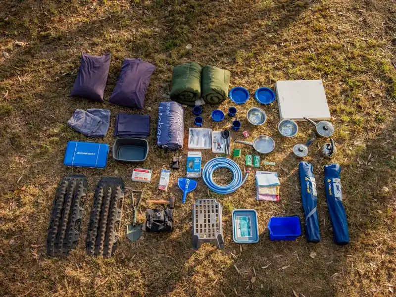 4WD Maverick Camper Equipment