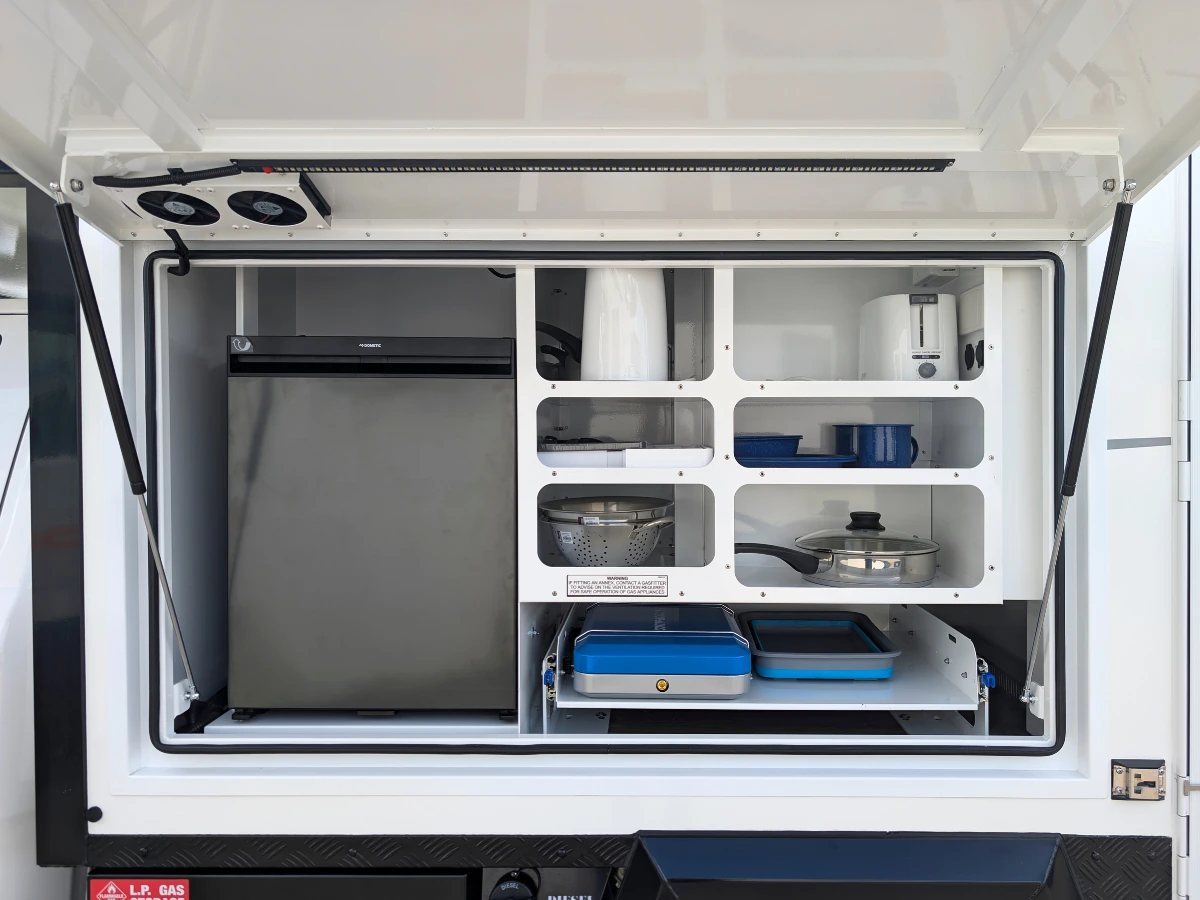 4WD Maverick Camper Kitchen