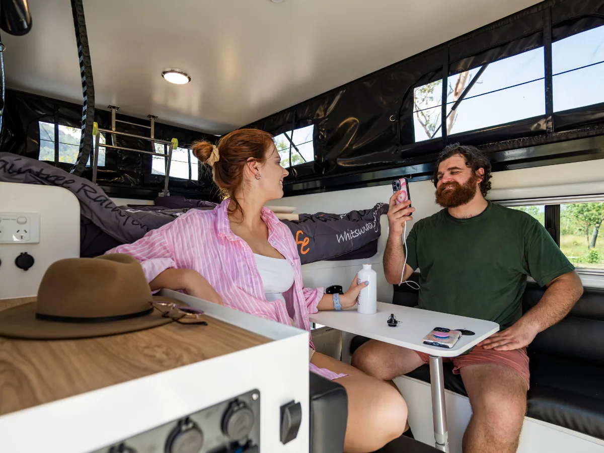 4WD Maverick Camper Living Area