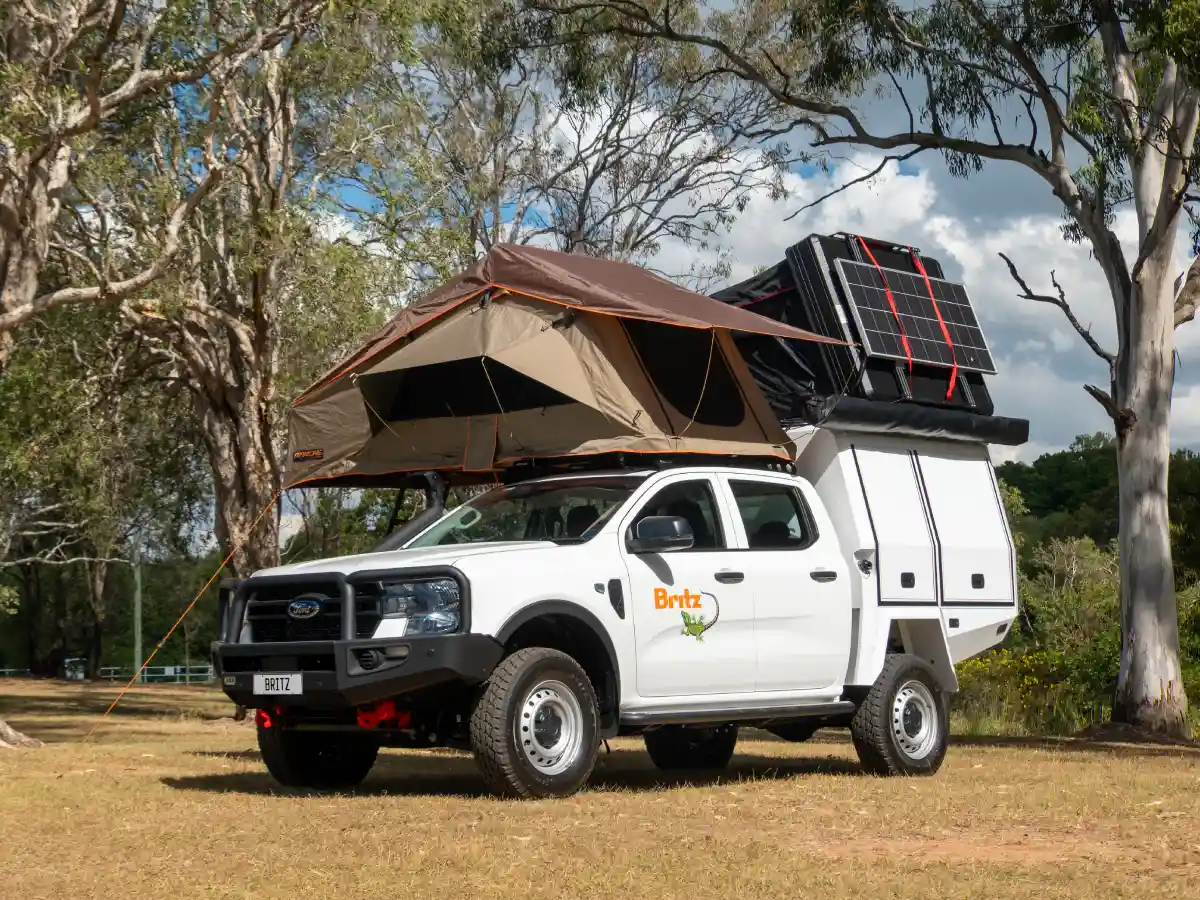 4WD Warrior Camper with Dual Tents