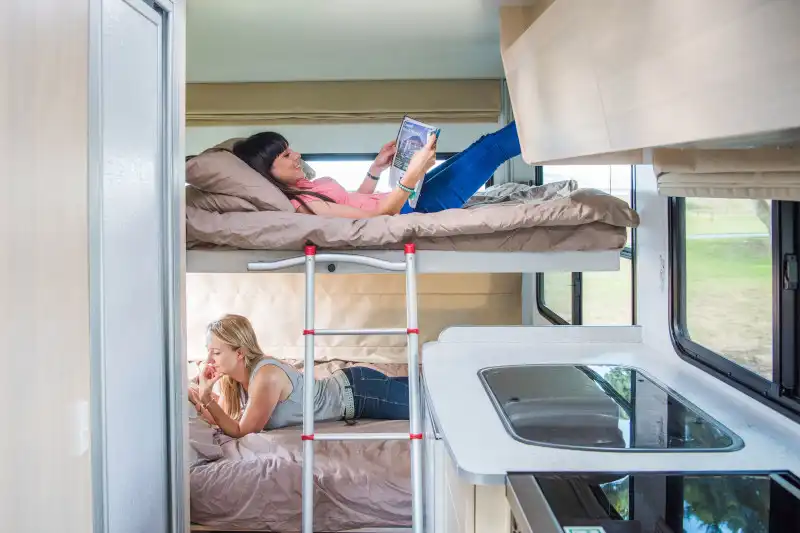 Discovery 4 Berth -  bedroom view