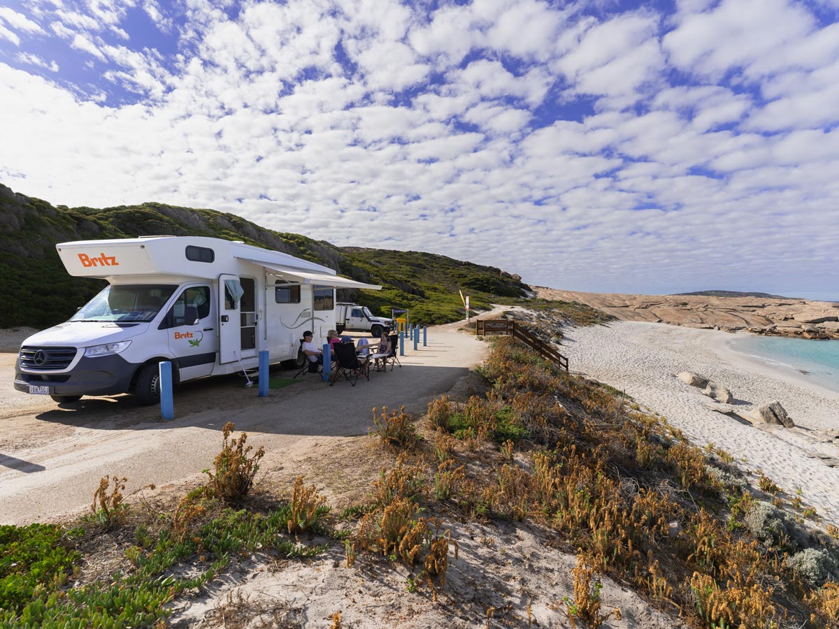 Frontier Motorhome 6 Berth - front view