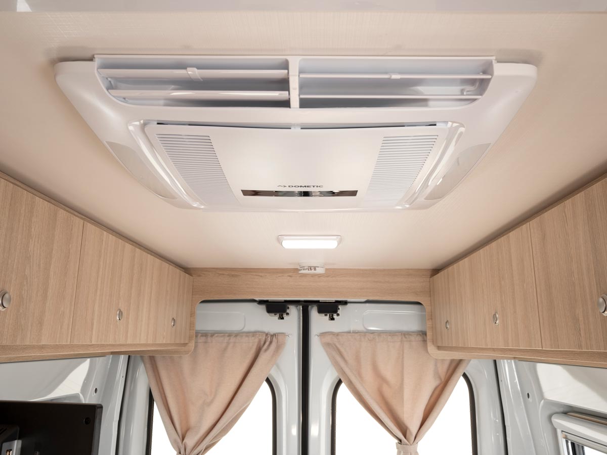 Britz Trailblazer AC Overhead Compartments
