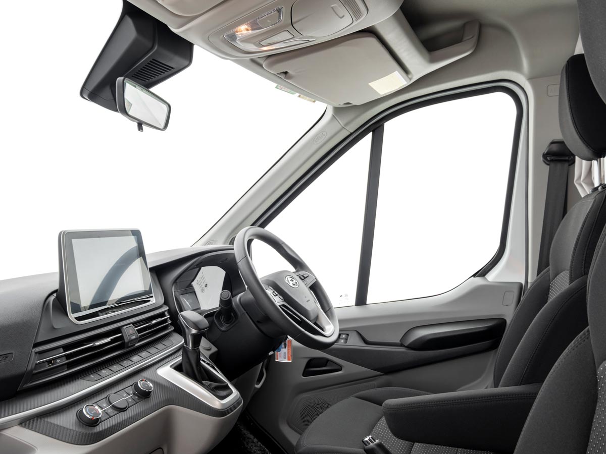Britz Trailblazer - driver cabin view