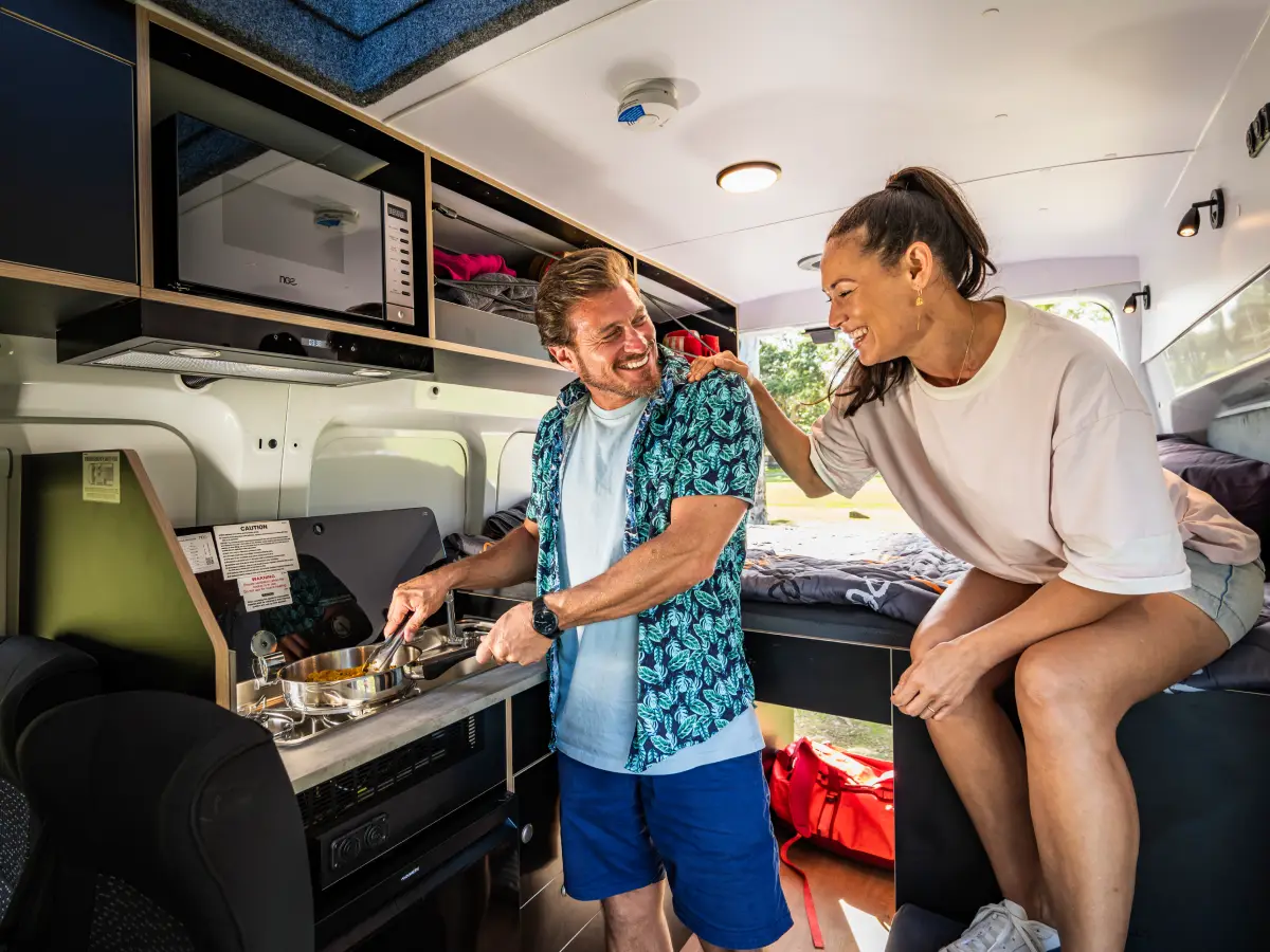 Voyager 4 Berth Kitchen