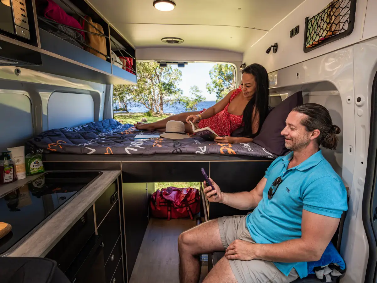Voyager 4 Berth Rear Bed