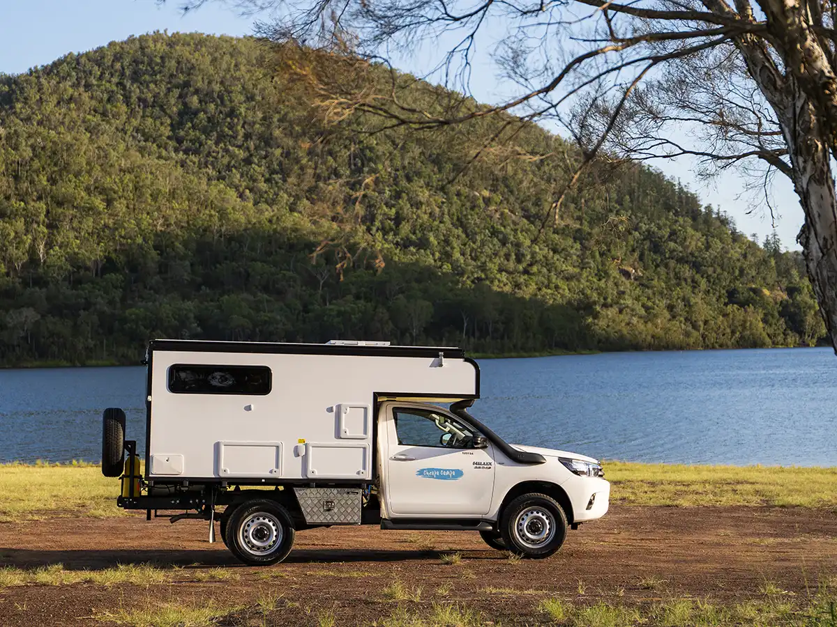 CC 4WD Camper Side View