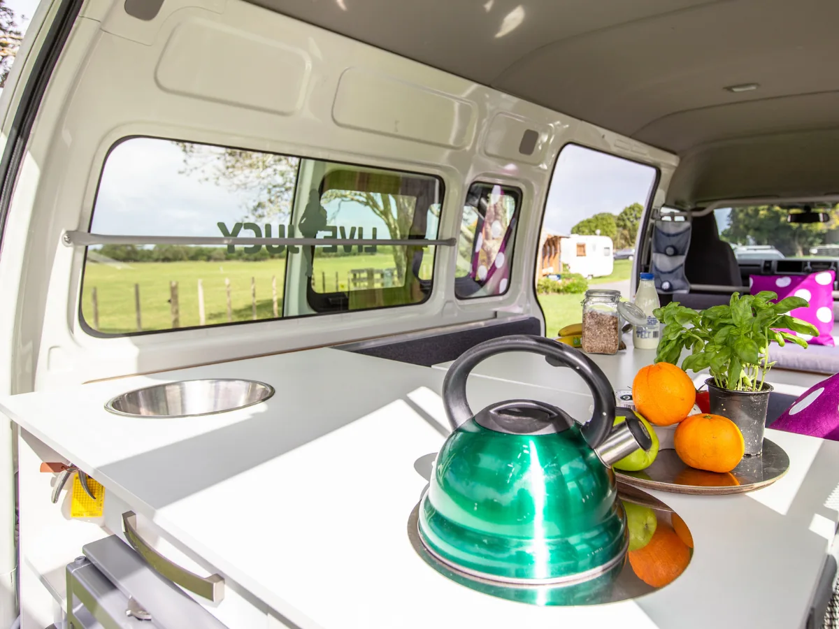 Malibu Campervan Kitchen Top
