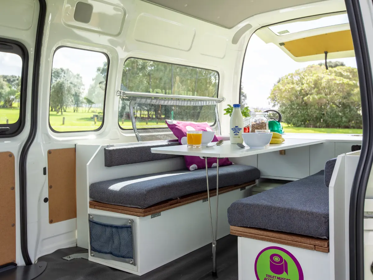 Malibu Campervan Interior