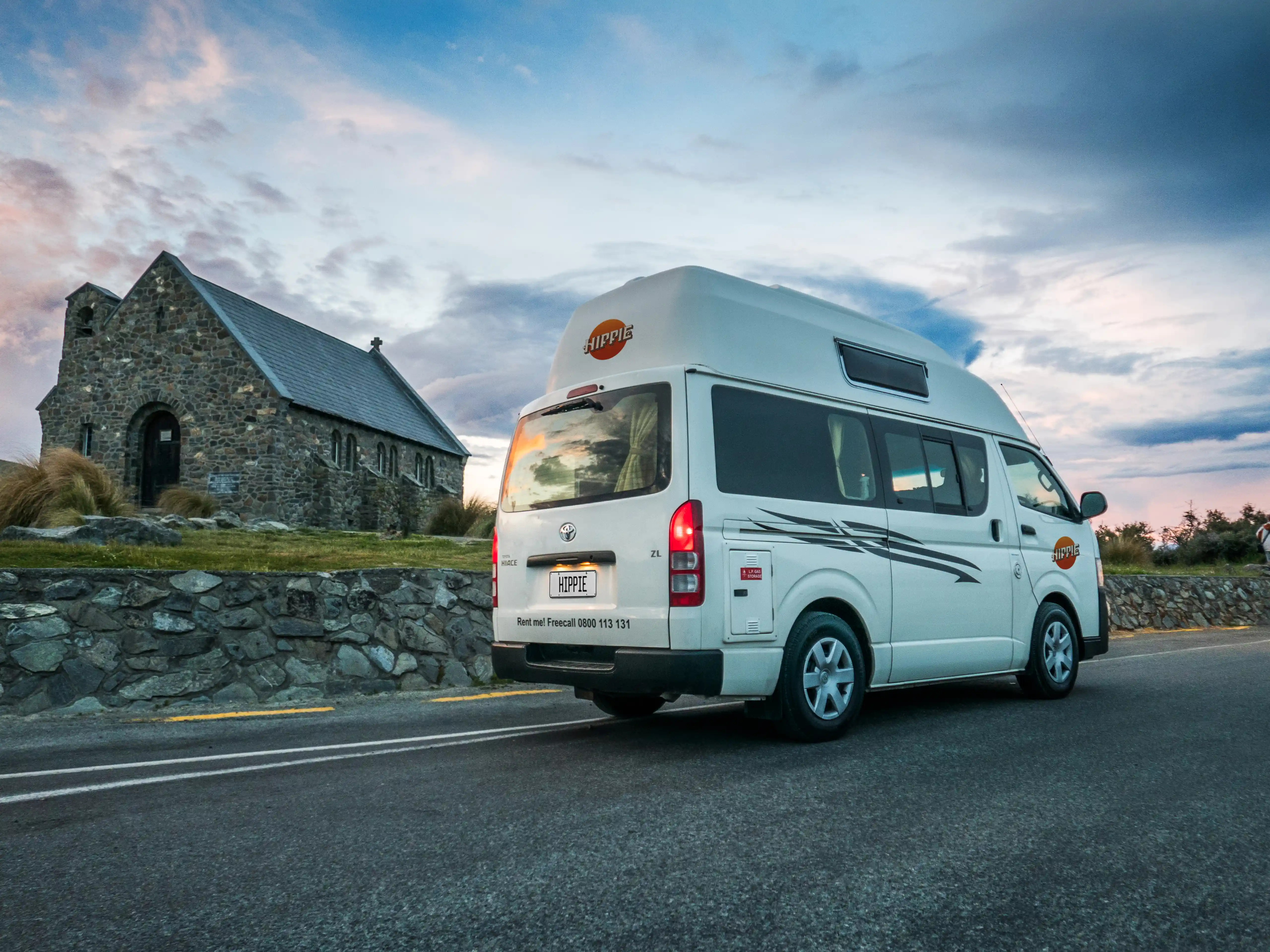 Hippie Endeavour Camper  Rear View