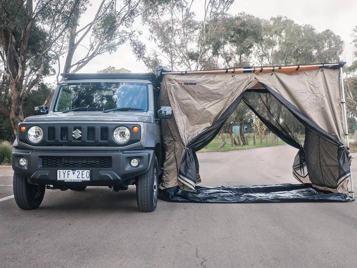 4WD Adventure Tent Manual Awning Tent Front View