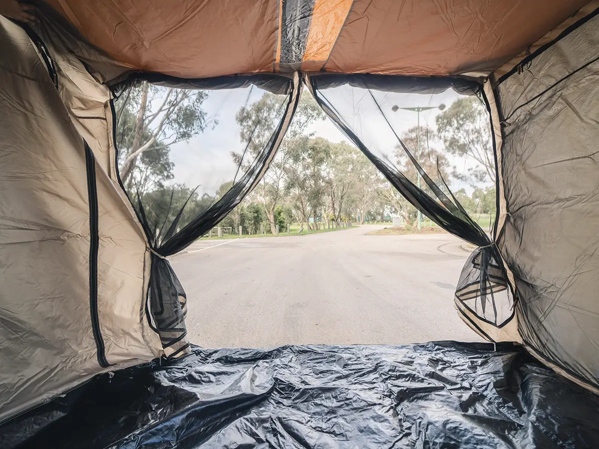 4WD Adventure Tent Manual Awning Tent Inside VIew