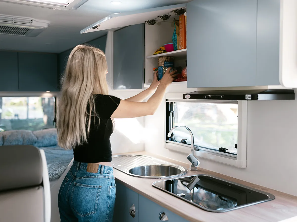 Ovation RV Overhead Storage
