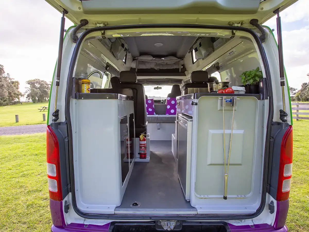 Condo Campervan - View From Boot