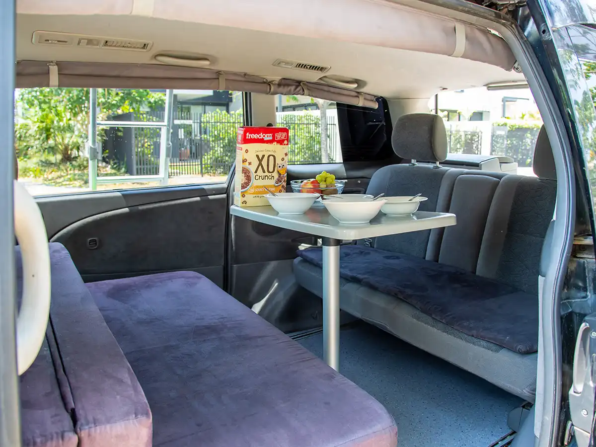 Crib Camper NZ - Living Area