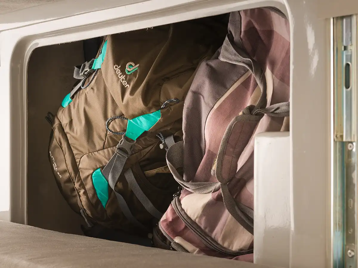 Crib Camper NZ - Storage