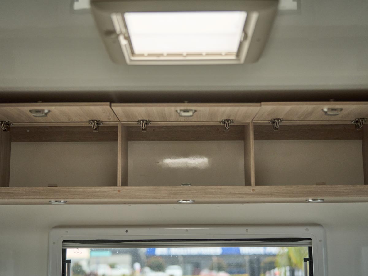 Jucy Polaris Nova Overhead Compartments