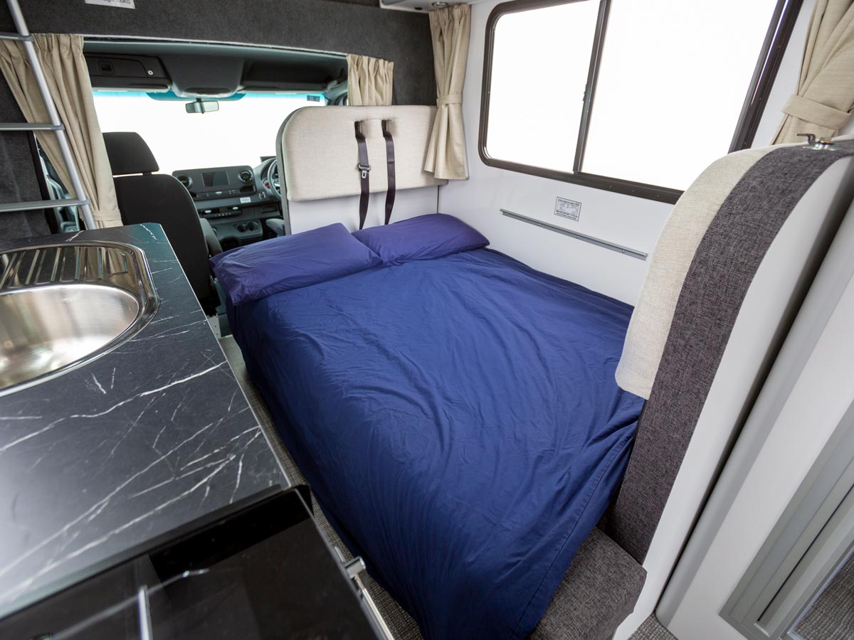 Polaris 6 - bedroom above view