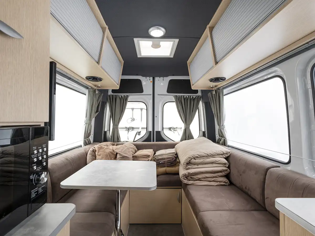 Ultima - 2 Berth New Zealand - Rear Living Area