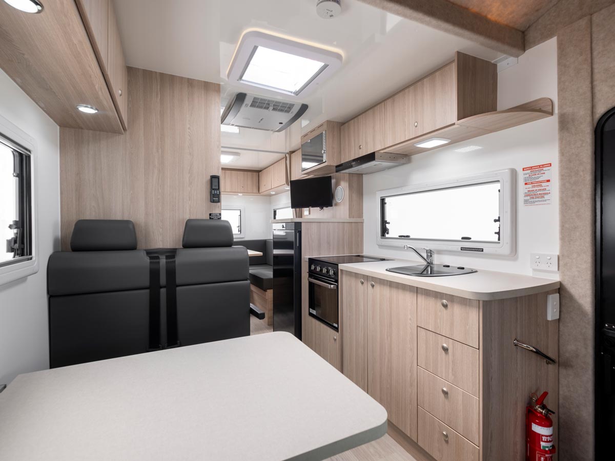 Maui River 6 Berth Elite Motorhome Interior