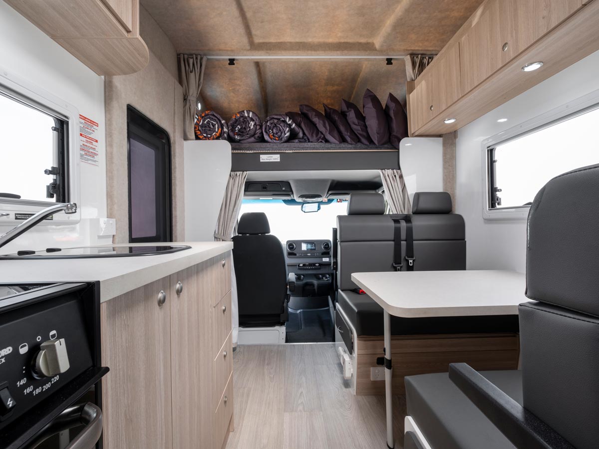 Maui River 6 Berth Elite Motorhome Internal