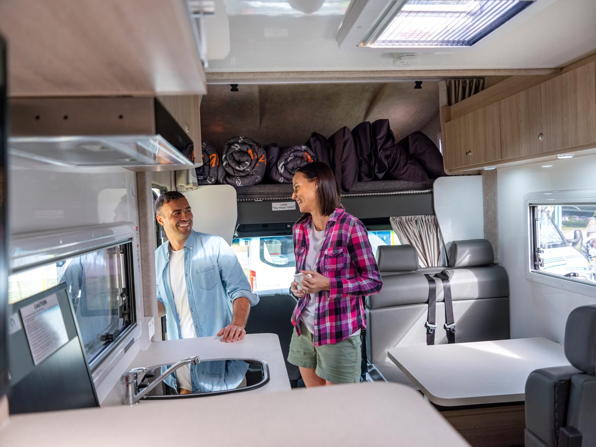 Maui River 6 Berth Motorhome Interior