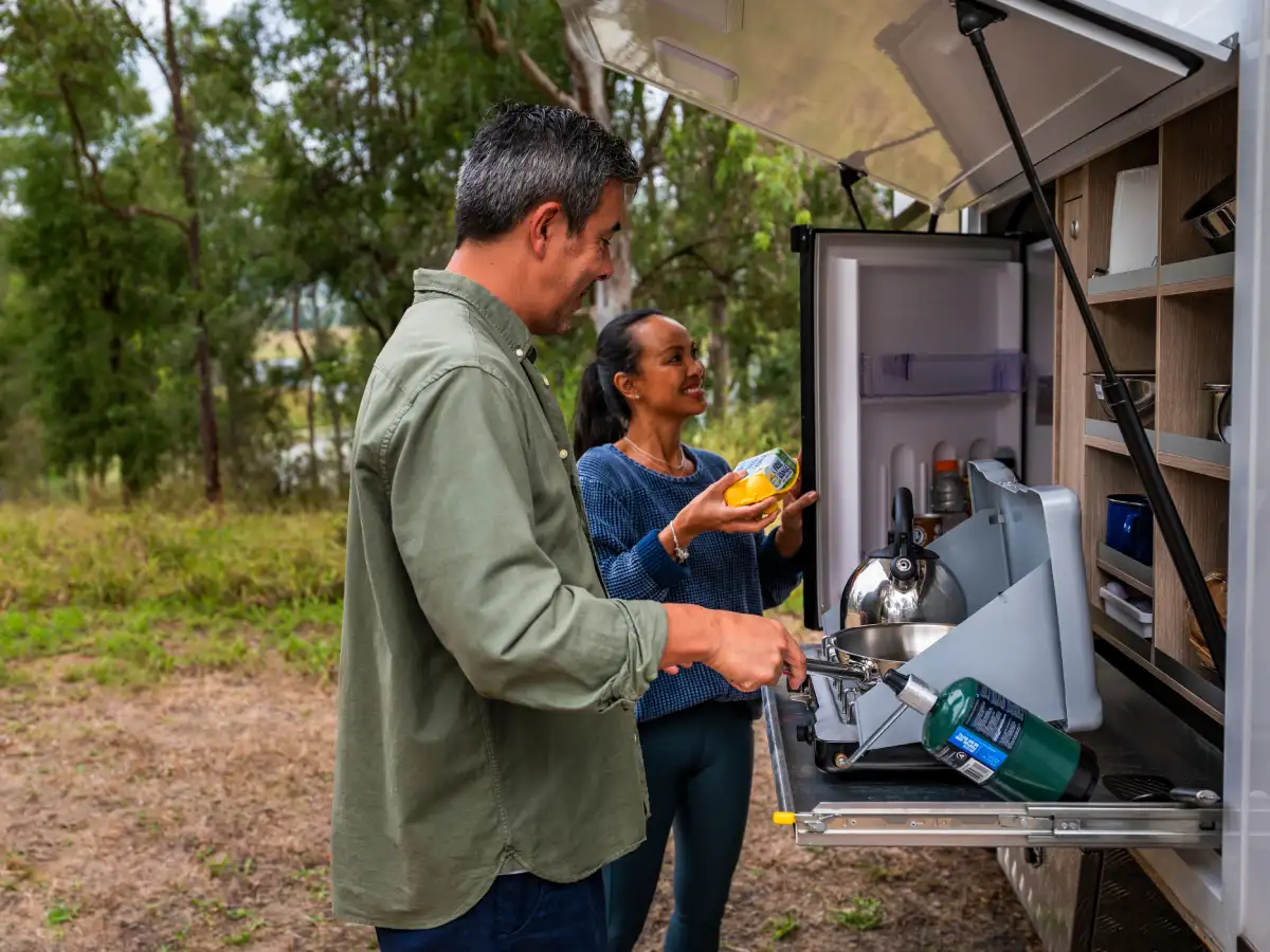 Mighty 4WD Camper Kitchen