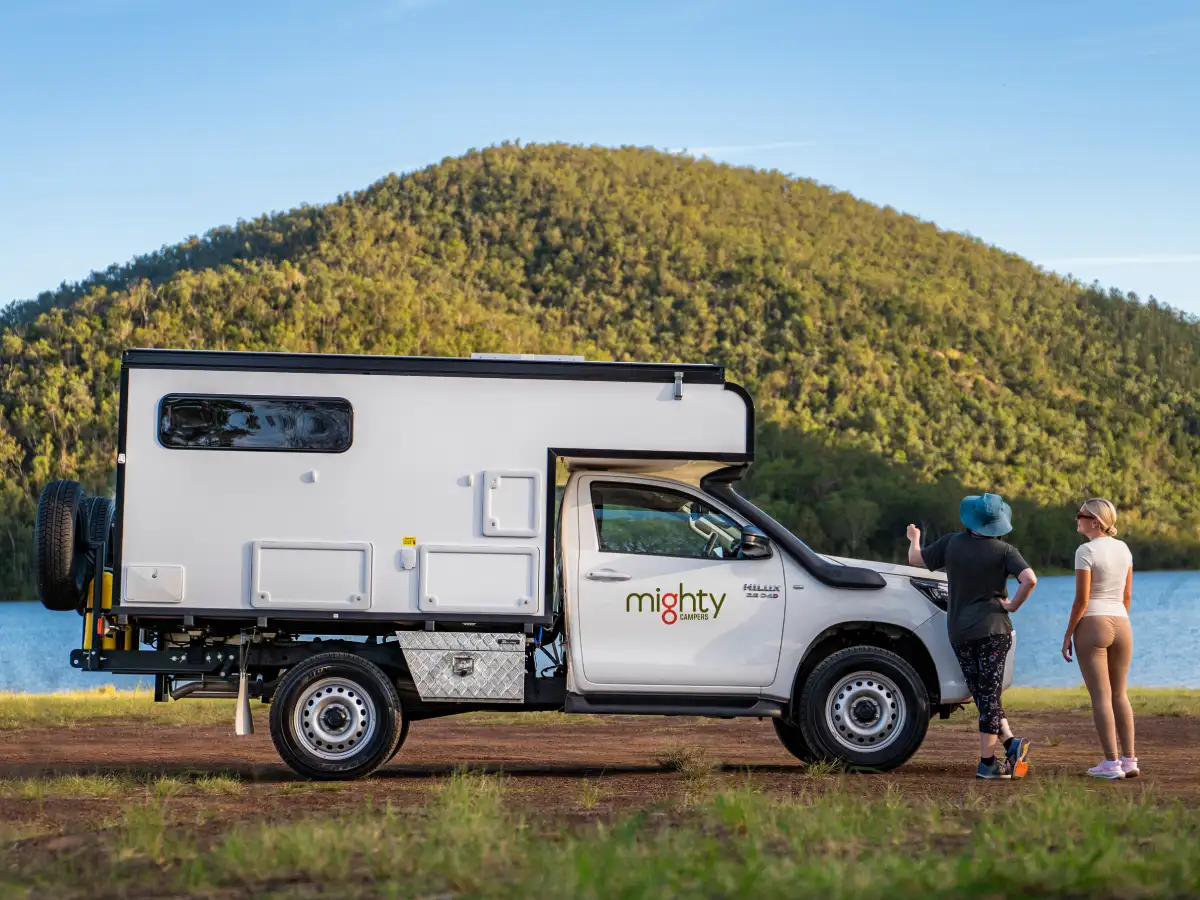 Mighty 4WD Camper Side View