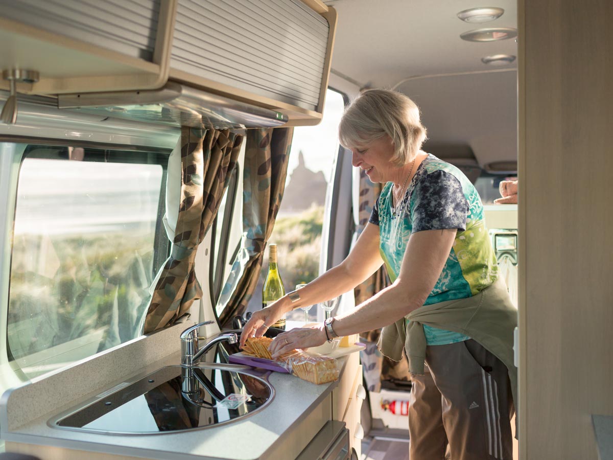 Deuce  2 Berth - living area view
