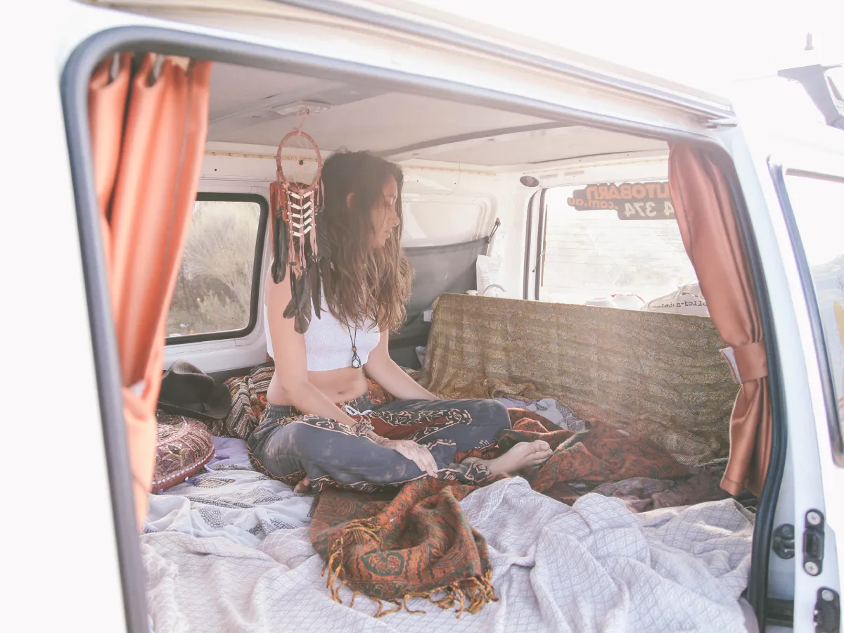 Budgie Campervan Interior
